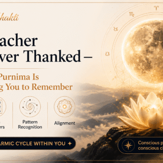 The Teacher You Never Thanked - And What Guru Purnima Is Really Asking You to Remember