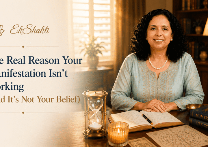 The Real Reason Your Manifestation Isn't Working (And It's Not Your Belief)